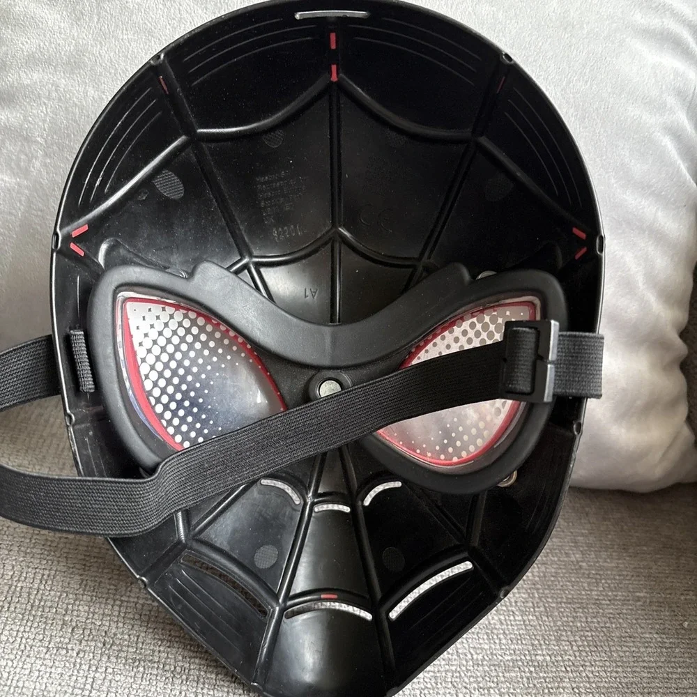 Miles Morales Spider-Man Hard Plastic Kids Halloween Breathable Mask